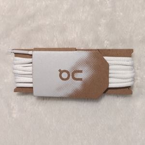 On Running white brand new shoe lace replacements